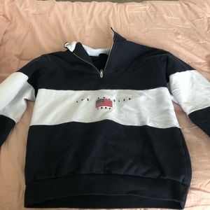 john galt/brandy melville quarter zip